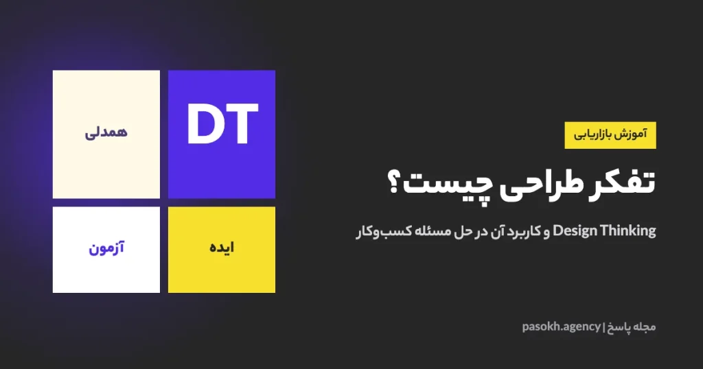تفکر طراحی چیست؟ — Design Thinking و کاربرد آن در حل مسئله کسب‌وکار